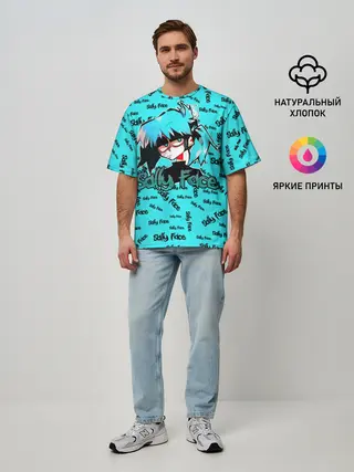 Мужская футболка оверсайз / Sally Face