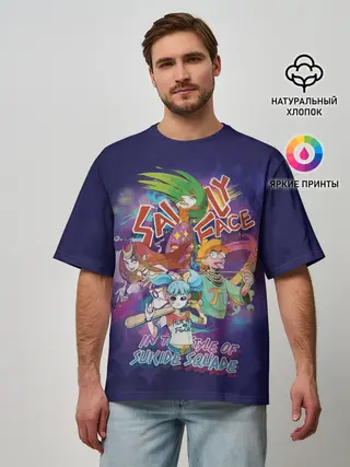 Мужская футболка оверсайз / Sally face