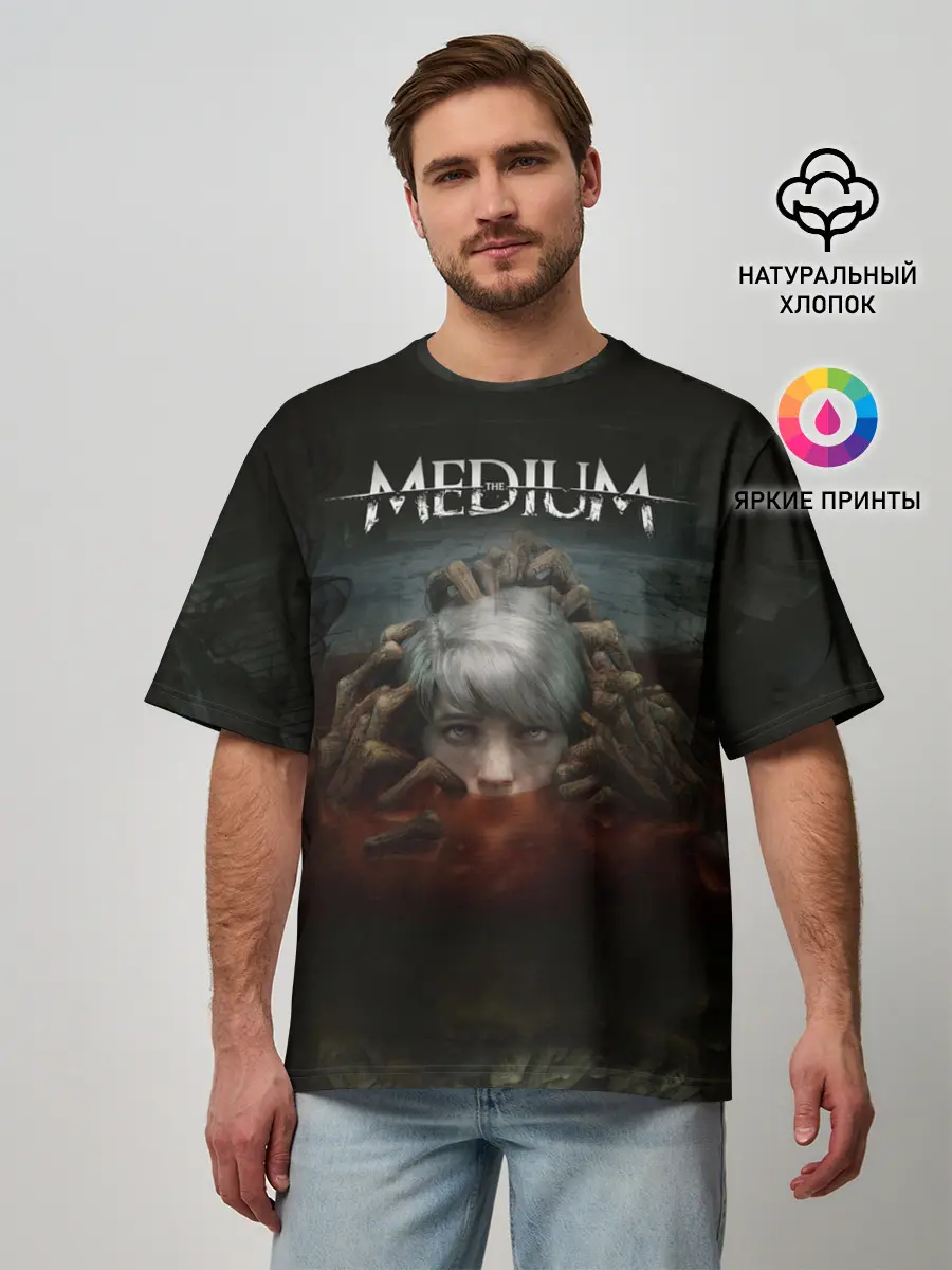 Мужская футболка оверсайз / The Medium