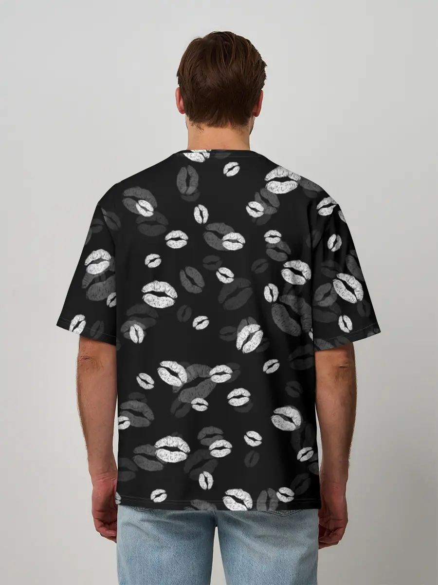 Мужская футболка оверсайз / Maneskin | Монэскин