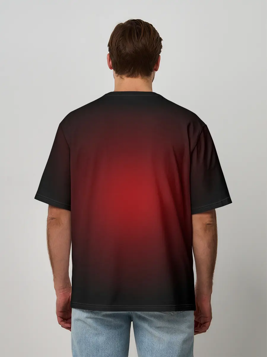 Мужская футболка оверсайз / Hitman __