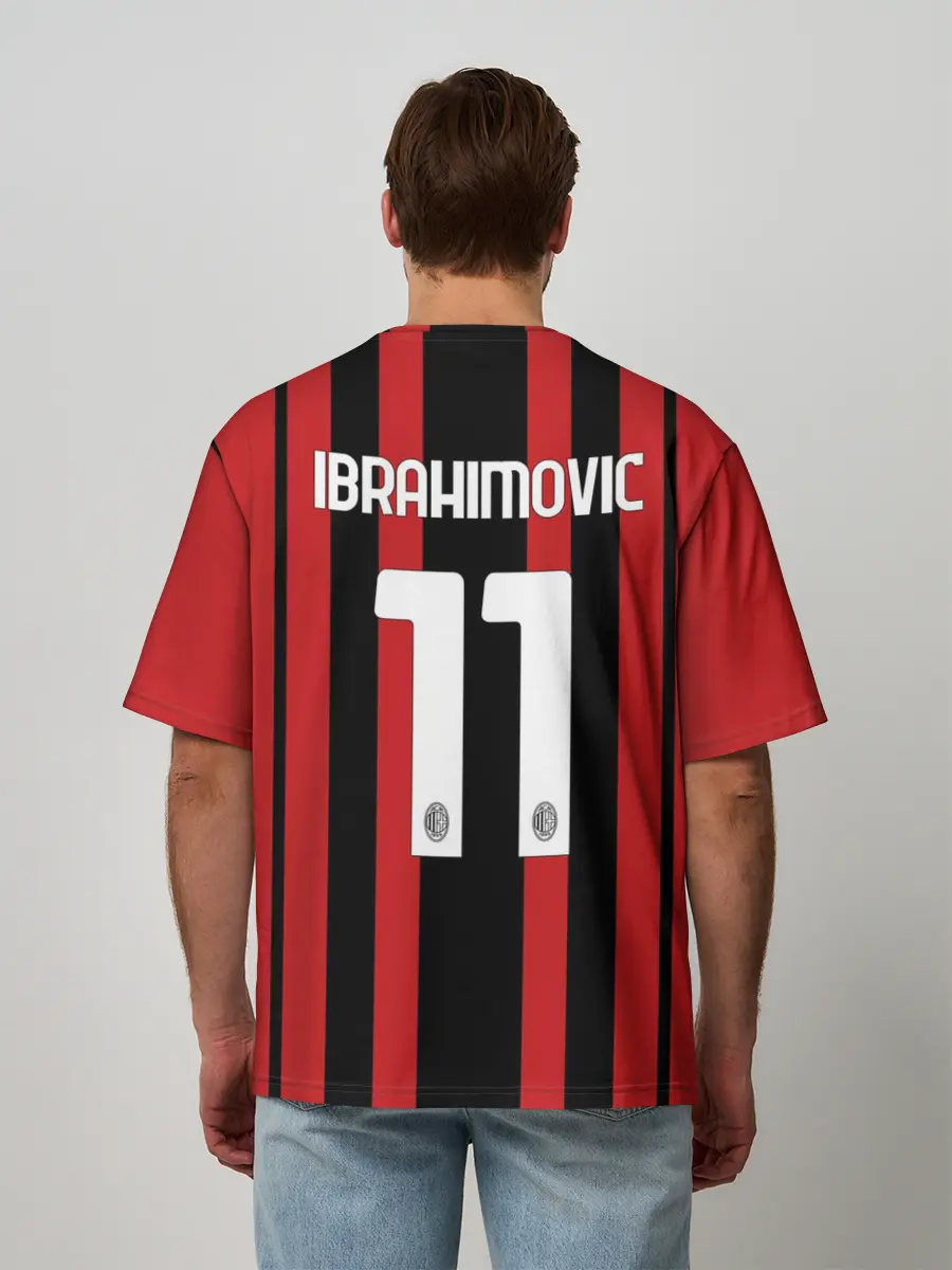 Мужская футболка оверсайз / Ибрагимович Милан 2021/2022