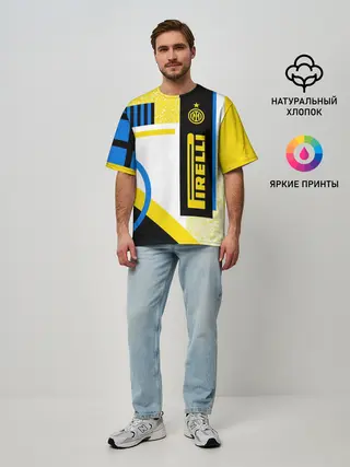 Мужская футболка оверсайз / ФК «Интер Милан» 2020/21