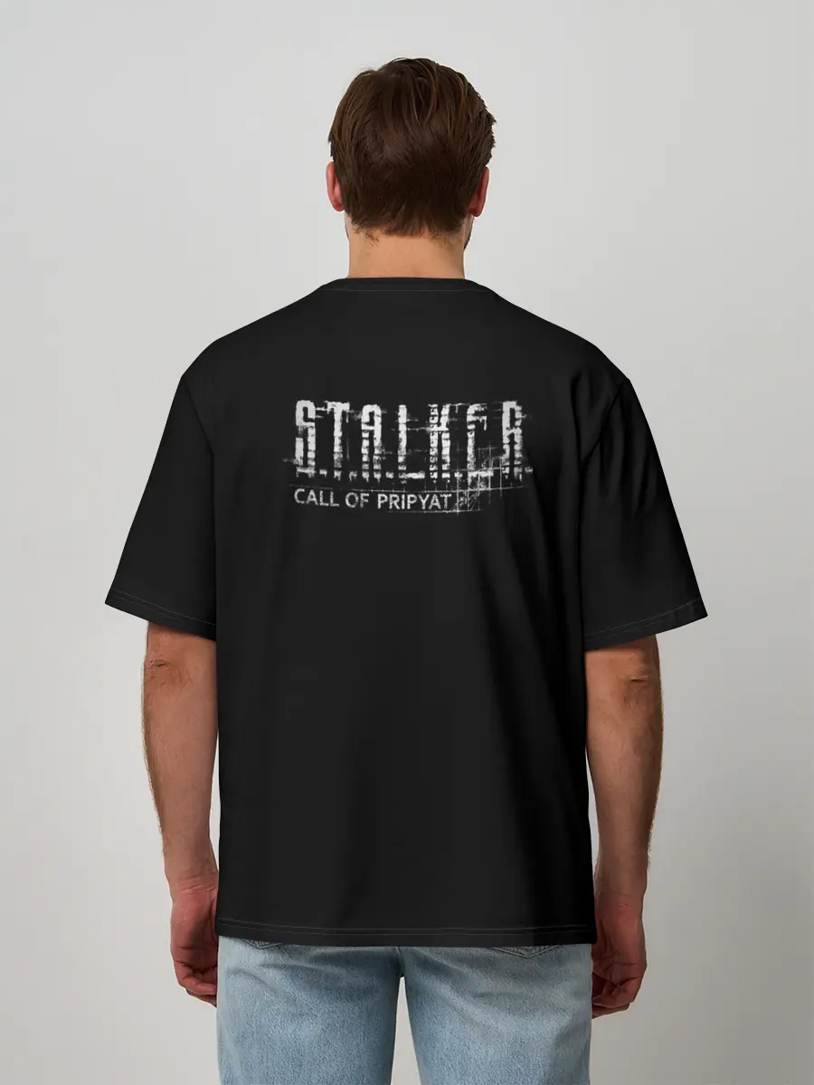 Мужская футболка оверсайз / S.T.A.L.K.E.R.:CALL OF PRIPYAT