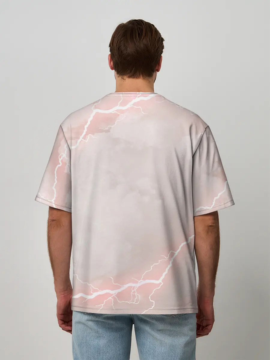 Мужская футболка оверсайз / Птеродактили | Мир Юрского Периода