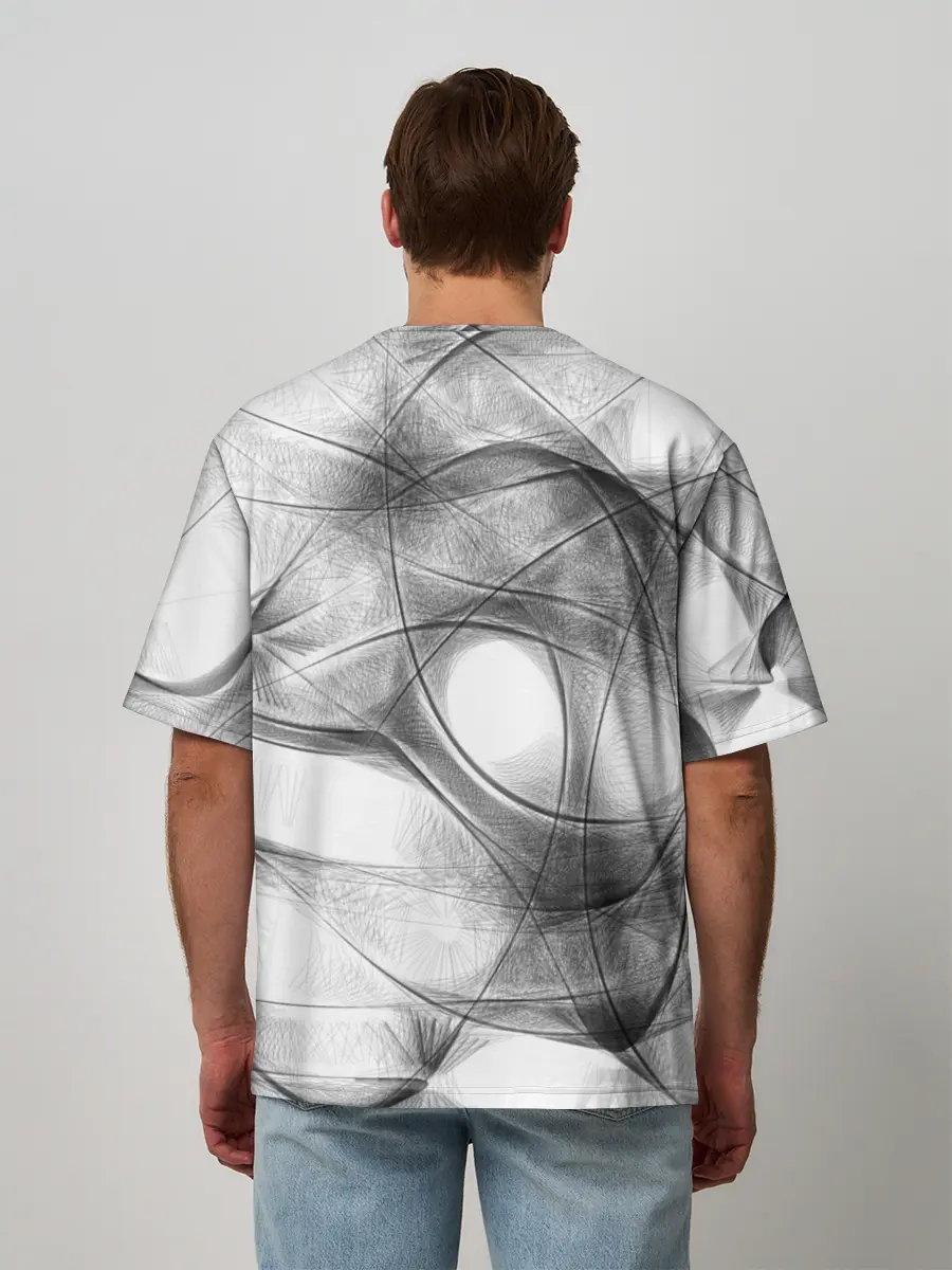 Мужская футболка оверсайз / Tom Cruise