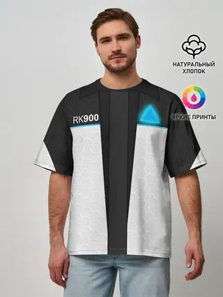 Мужская футболка оверсайз / RK 900 CONNOR | РК 900 КОННОР