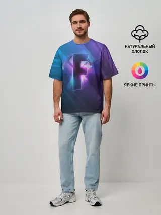 Мужская футболка оверсайз / FORTNITE.