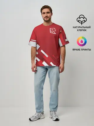 Мужская футболка оверсайз / Roblox