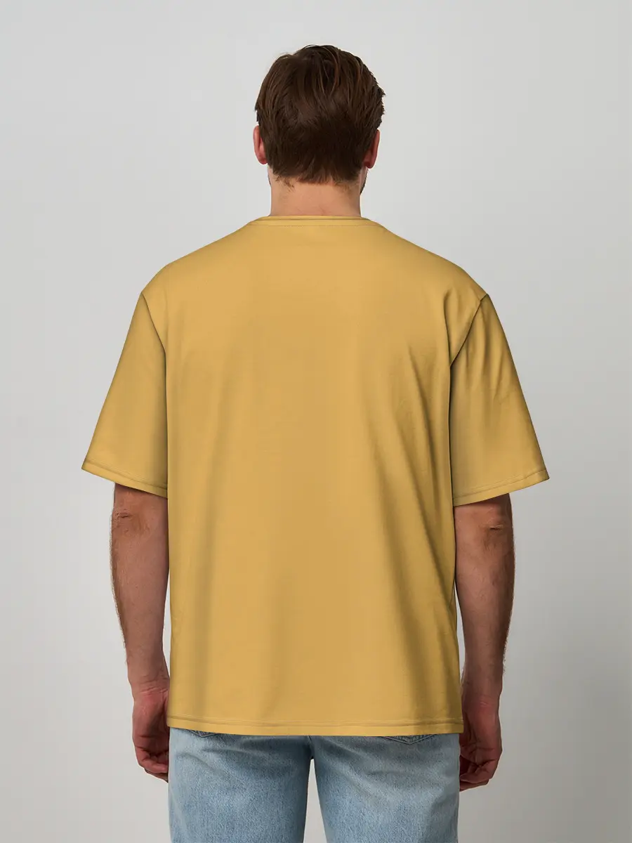 Мужская футболка оверсайз / Мишка