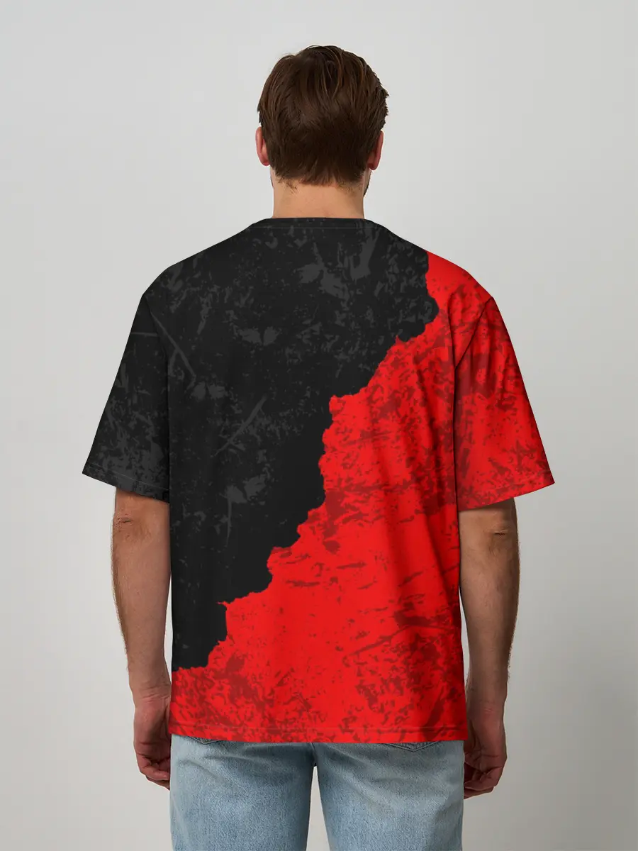 Мужская футболка оверсайз / SENPAI