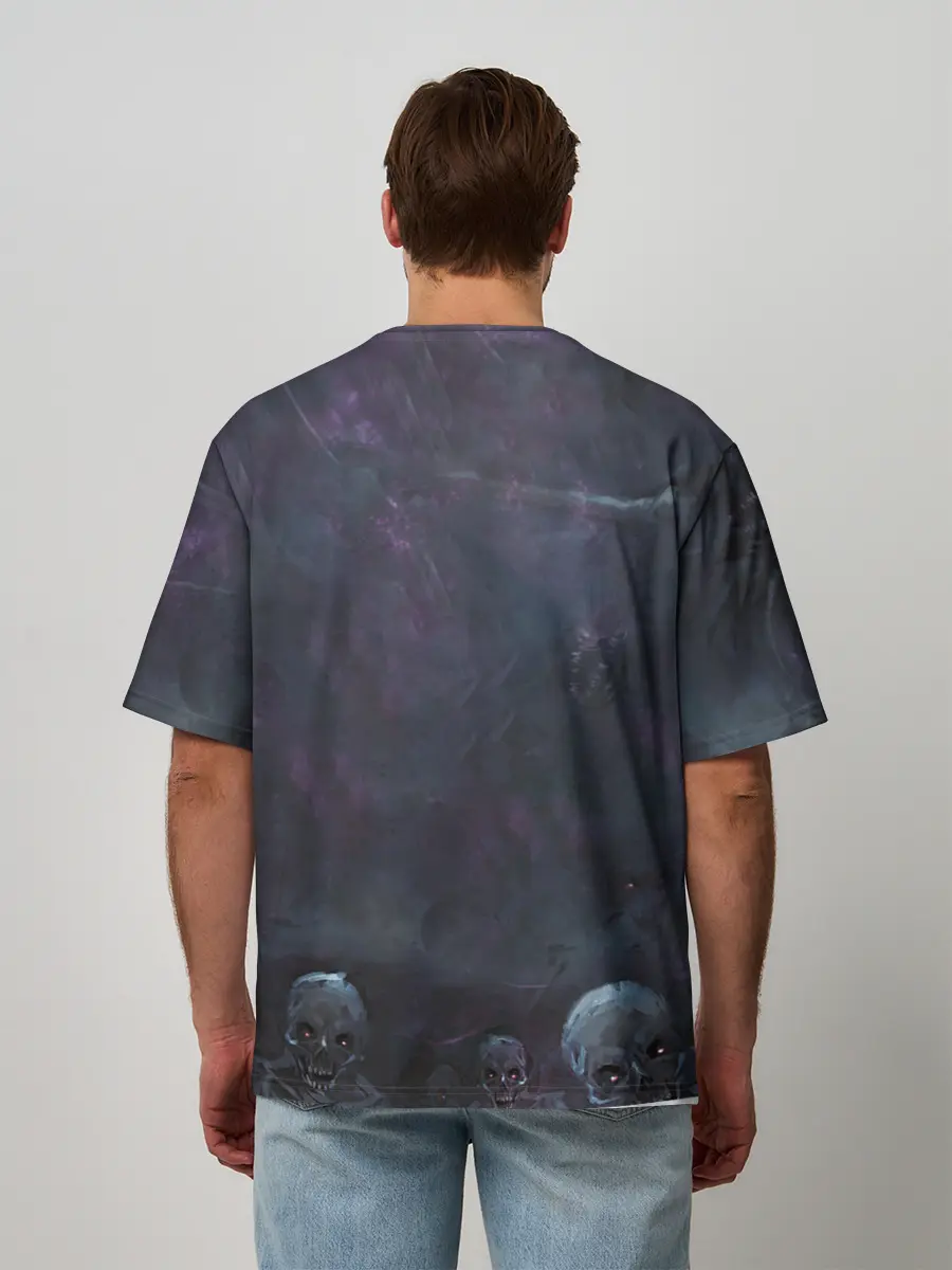 Мужская футболка оверсайз / Аниме Повелитель