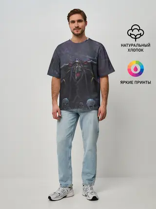 Мужская футболка оверсайз / Аниме Повелитель