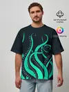 Мужская футболка оверсайз / Щупальца осьминога