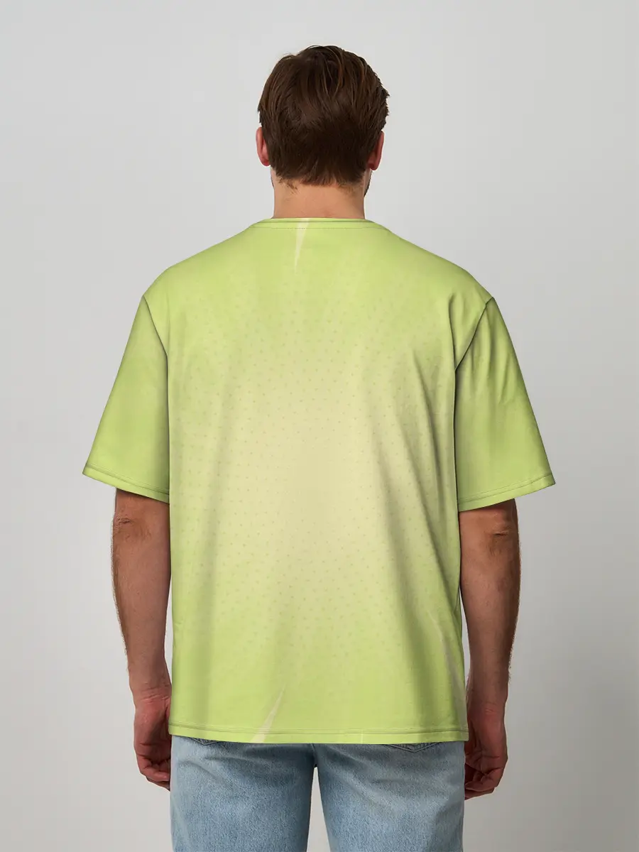 Мужская футболка оверсайз / Крутые бобры