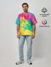 Мужская футболка оверсайз / Tie-Dye