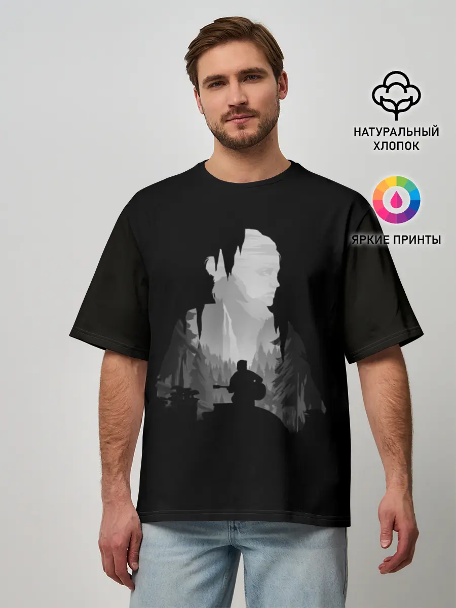 Мужская футболка оверсайз / THE LAST OF US