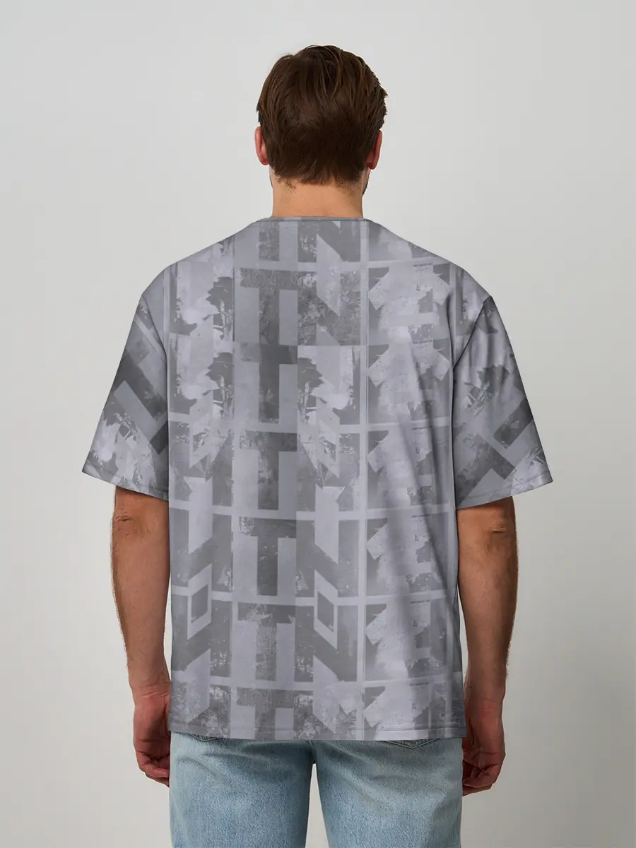 Мужская футболка оверсайз / Ваня Дмитриенко