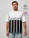 Мужская футболка оверсайз / Juventus | Tee Black and White