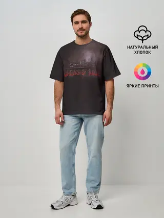 Мужская футболка оверсайз / Crews of rage