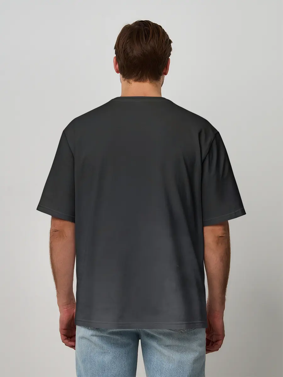 Мужская футболка оверсайз / Дерись смолоду