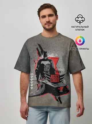 Мужская футболка оверсайз / Batman