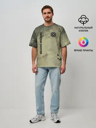Мужская футболка оверсайз / Breaking Benjamin