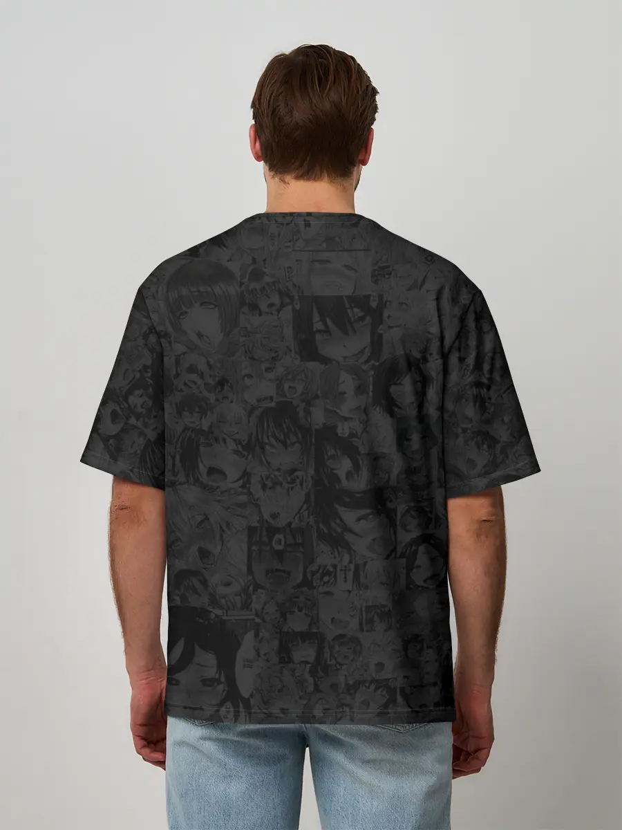 Мужская футболка оверсайз / Японская анимация