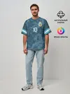 Мужская футболка оверсайз / Messi away Copa America 2020