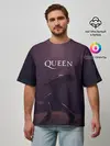 Мужская футболка оверсайз / Freddie Mercury | Queen
