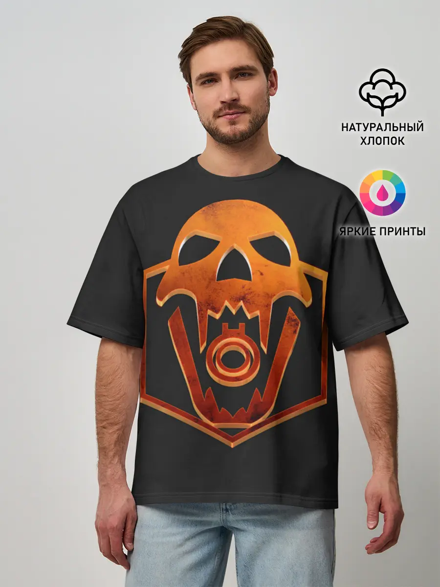 Мужская футболка оверсайз / Rainbow Six Siege