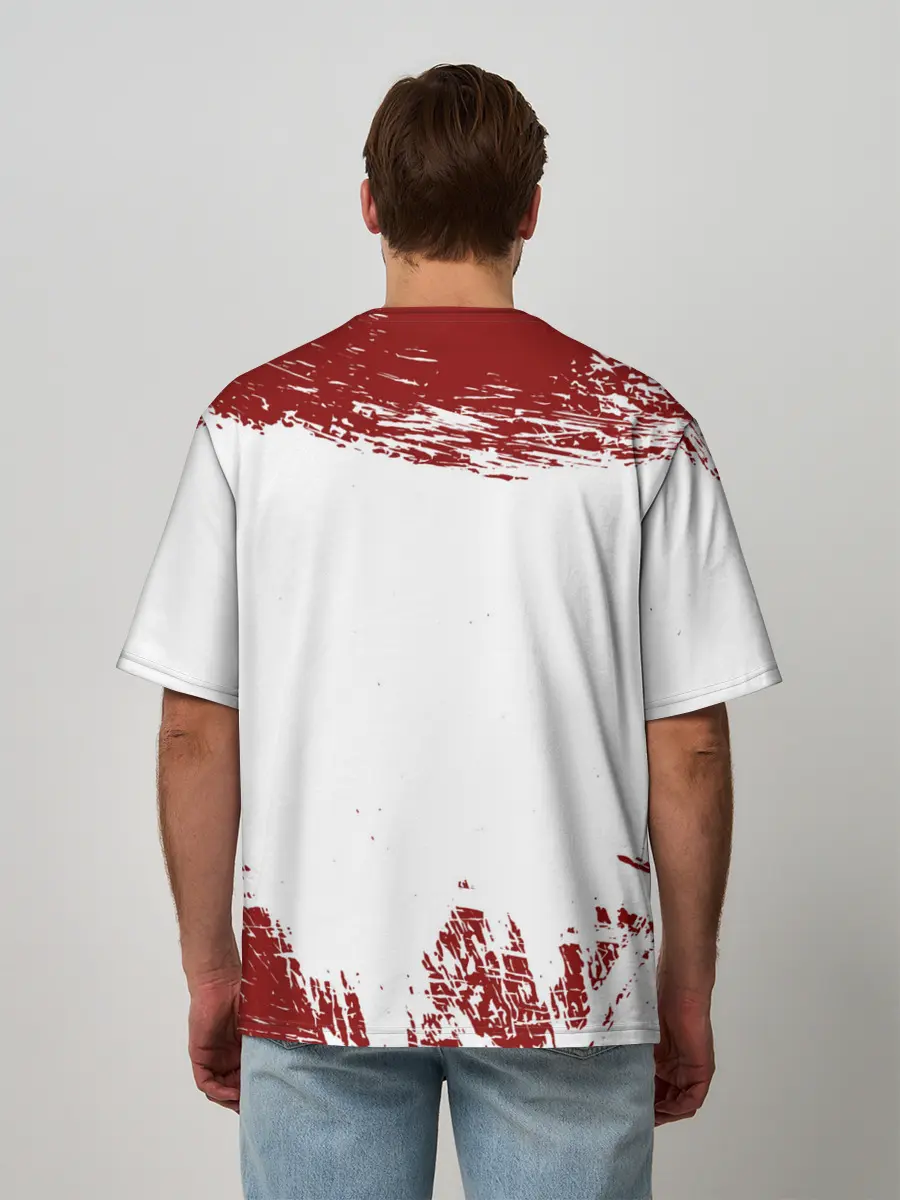 Мужская футболка оверсайз / Тревор vs Майкл | GTA 5