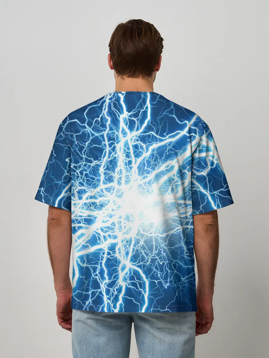 Мужская футболка оверсайз / Crash Bandicoot