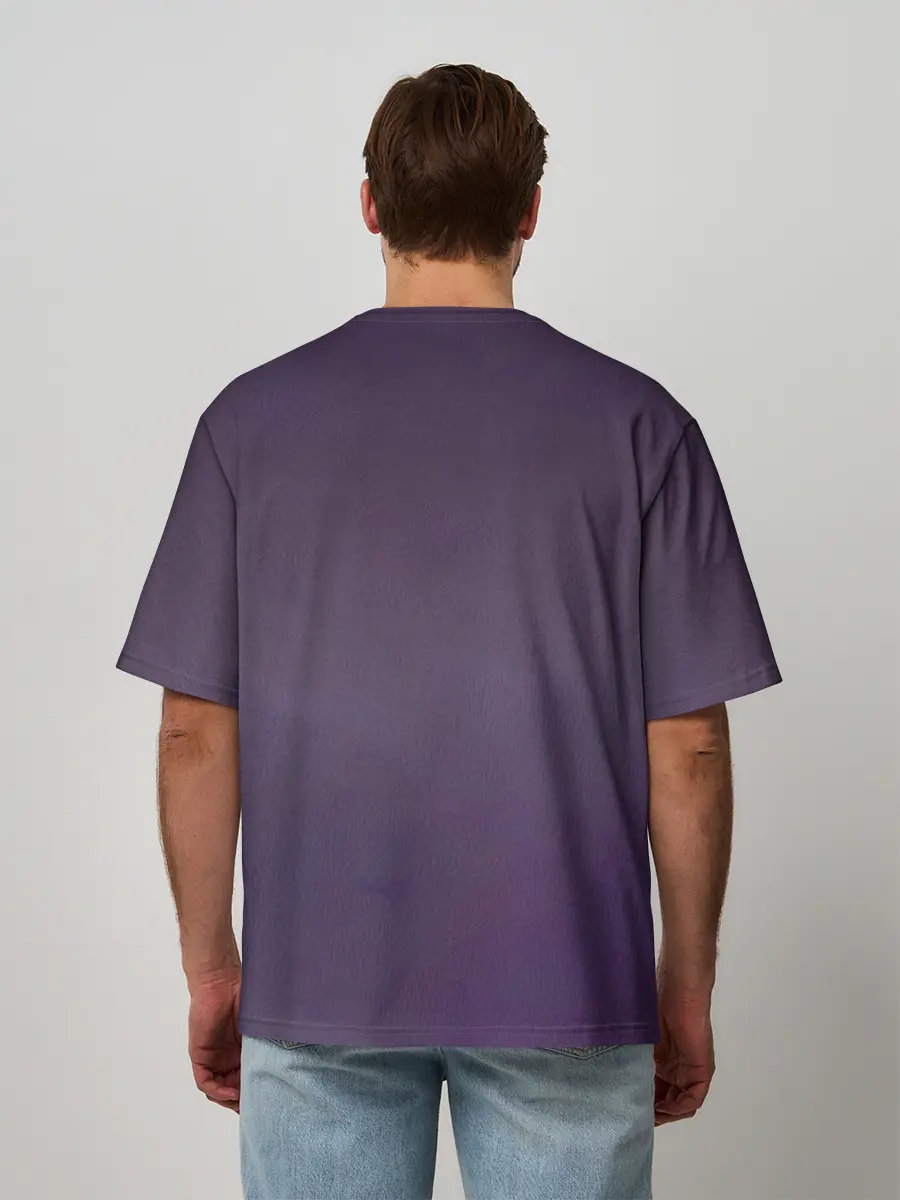 Мужская футболка оверсайз / PINK HEAR