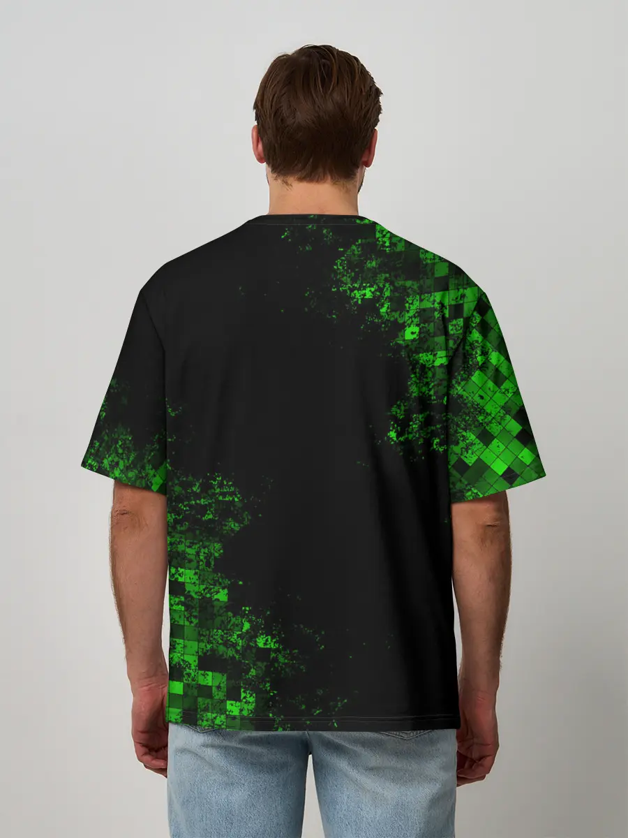 Мужская футболка оверсайз / MINECRAFT
