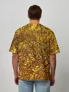 Мужская футболка оверсайз / Сусальное золото