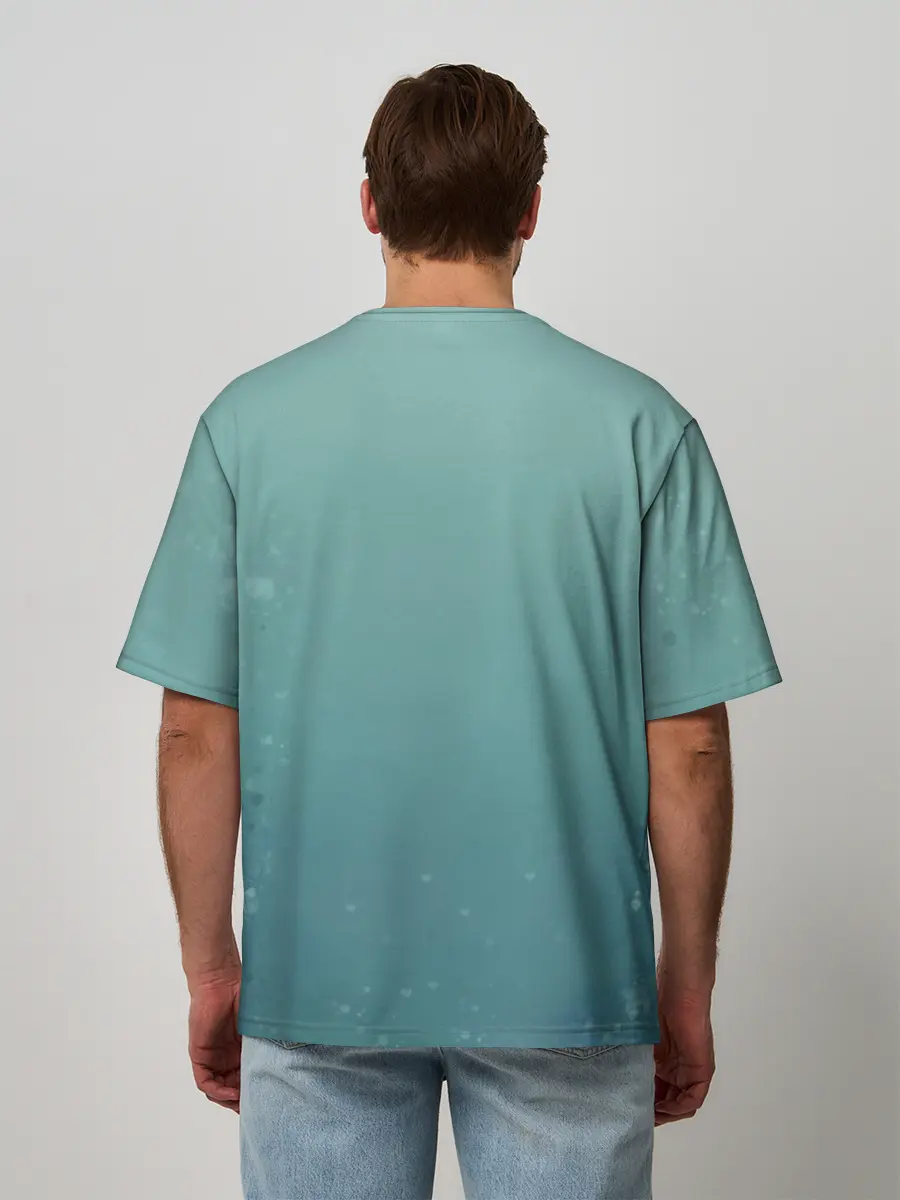 Мужская футболка оверсайз / Билли Айлиш