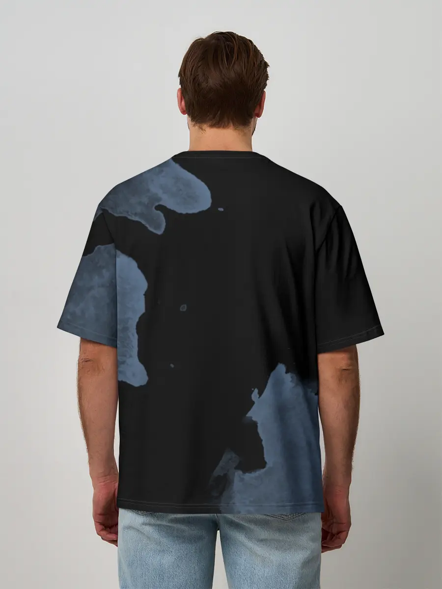 Мужская футболка оверсайз / WHITESNAKE