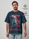 Мужская футболка оверсайз / VALORANT