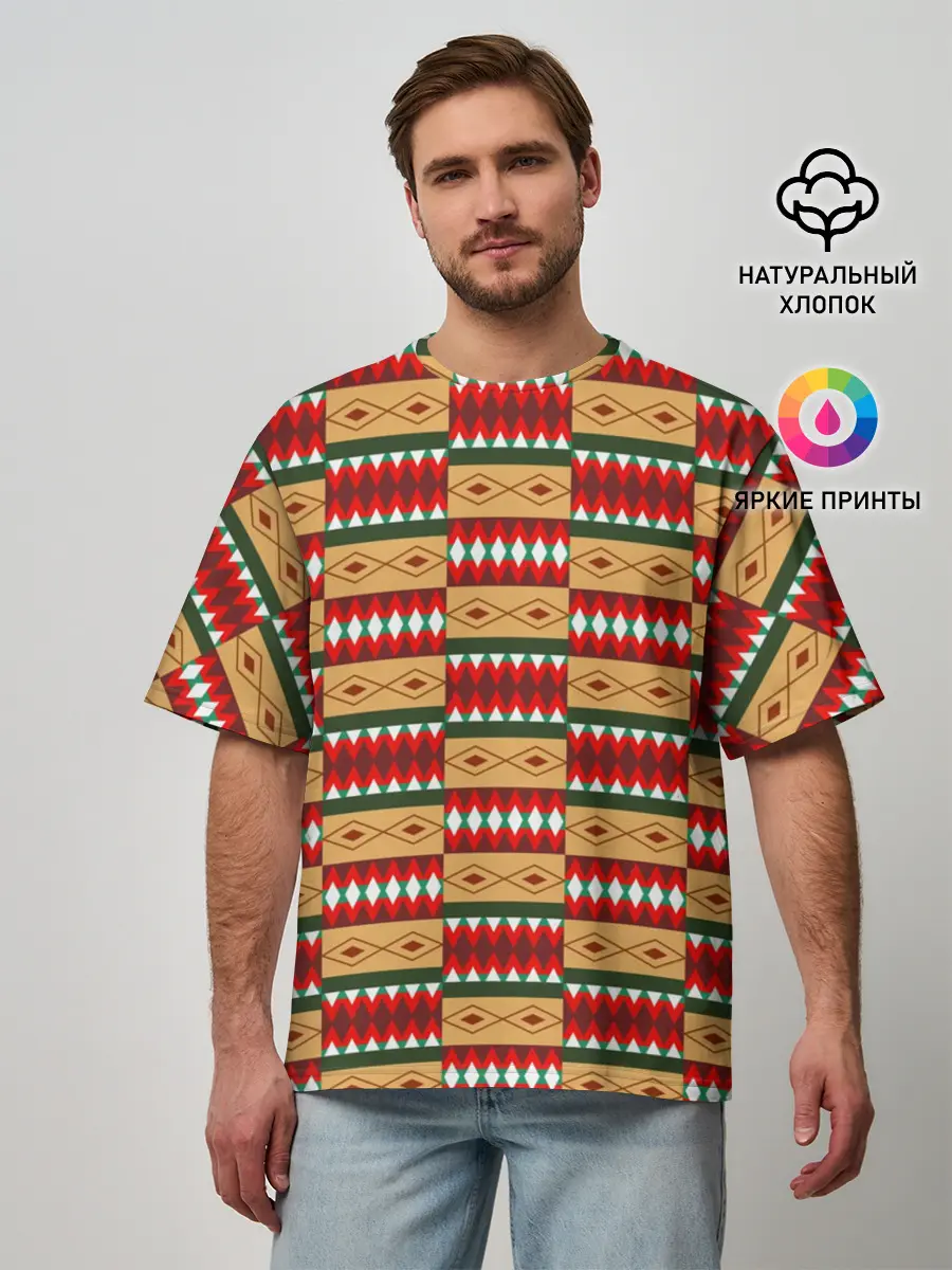 Мужская футболка оверсайз / BTS - IDOL -