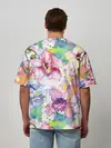 Мужская футболка оверсайз / Цветы