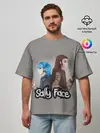 Мужская футболка оверсайз / Sally Face