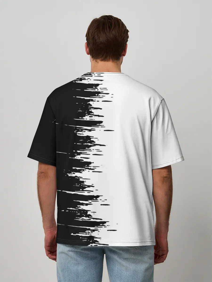 Мужская футболка оверсайз / Velial Squad,