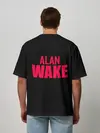 Мужская футболка оверсайз / ALAN WAKE ART