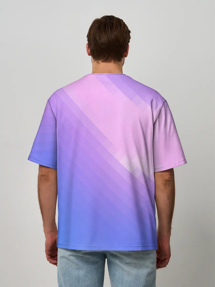 Мужская футболка оверсайз / Пикси