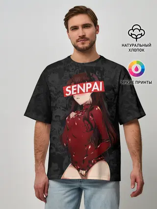 Мужская футболка оверсайз / Anime