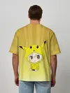 Мужская футболка оверсайз / Пикачу