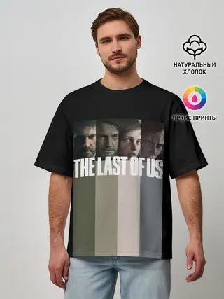 Мужская футболка оверсайз / The last of us