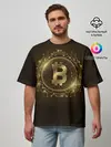 Мужская футболка оверсайз / БИТКОИН | КРИПТОВАЛЮТА