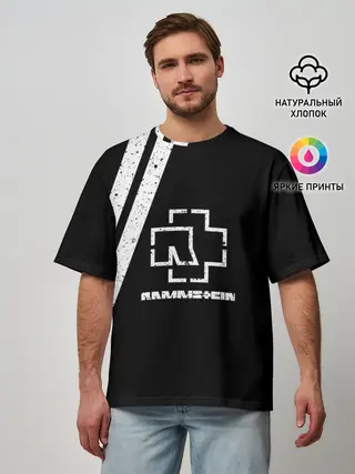Мужская футболка оверсайз / Rammstein